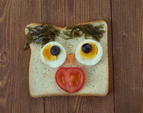 Funny Sandwich For Kids Stock Image Image Of Child Creative 91928493