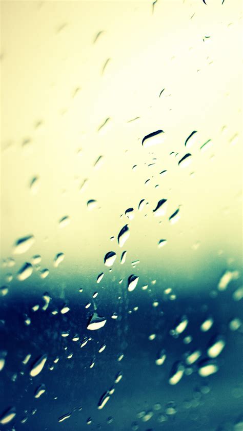 Window Rain Iphone Wallpapers Free Download