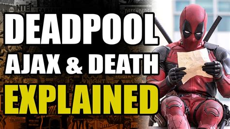 Marvel Comics Deadpoolajax Explained Youtube