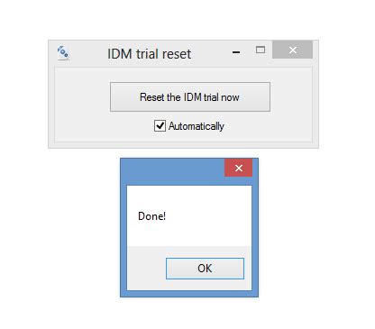 With the help of this program, you will be able to download files with disadvantages of idm trial reset: IDM Trial Reset ( Nuevo ) Olvidate de parches y cracks ...