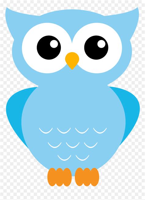 28 Collection Of Blue Owl Clipart Printable Owl Hd Png Download Vhv