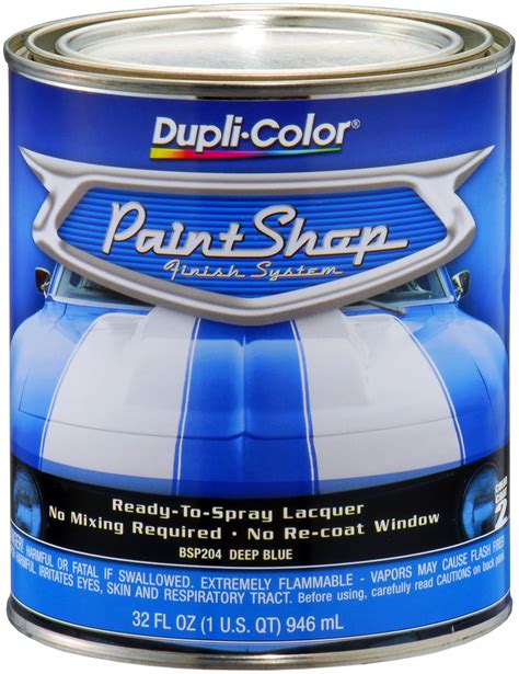 Choose your type of paint as all all the colors in the 144 color restoration shop automotive paint chip chart are available in acrylic enamel, acrylic lacquer, single. Dupli-Color Paint BSP204 Shop Finish System Base Coat Deep ...