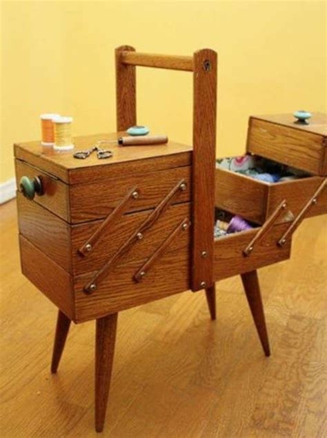 Pin By Yashmak On New Vintage Sewing Box Sewing Box Vintage Sewing