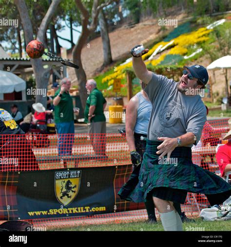 Scottish Festival And Highland Games Stock Photo Alamy