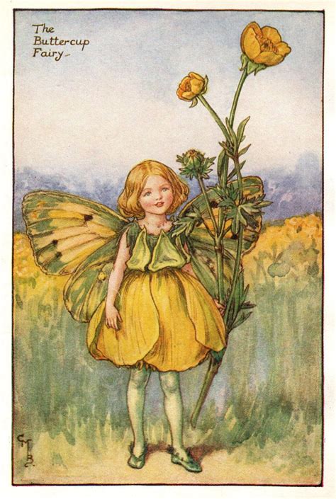 1950 Cicely Mary Barker Flower Fairies Of The Summer The Etsy