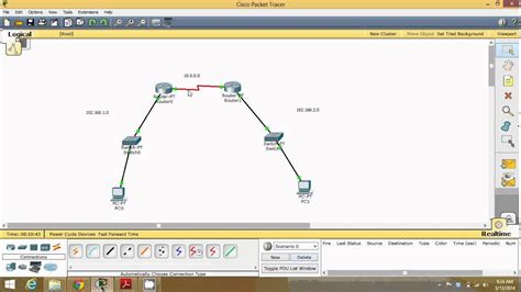 Configuring RIP Routing Information Protocol Packet Tracer BScIT MCA Practical YouTube