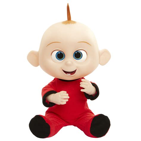 The Incredibles 2 Baby Jack Jack And Racoon Interactive Doll Toy Disney
