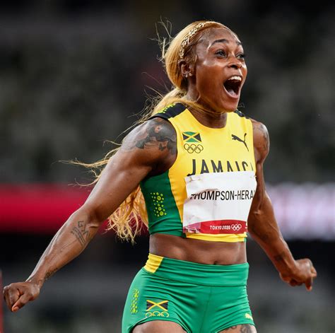 She Is Greatness Personified Jamaicas Elaine Thompson Herah Breaks