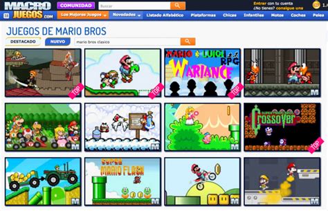 Show Df Estos Son Los Sitios Para Jugar Mario Bros En Línea Si