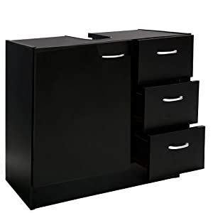 It provides easy access to your makeup and skincare products. Under sink storage cabinet bathroom vanity unit furniture ...