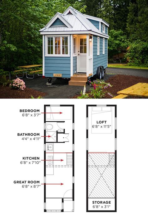 The Cypress Is Tumbleweeds Most Popular Model These Tiny House Plans