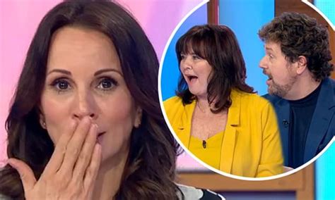 Andrea Mclean Shocks Viewers When She Swears Live On Loose Women Daily Mail Online