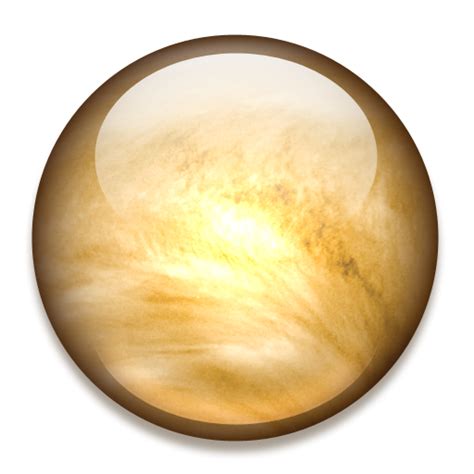 Planet Venus Icon Png Clipart Image