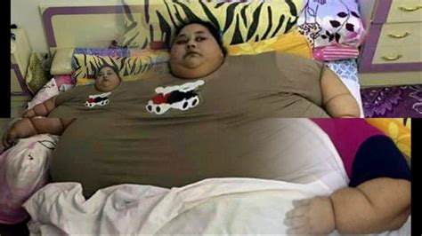 The Fattest Woman In The World Iman Ahmad Abdulati Youtube