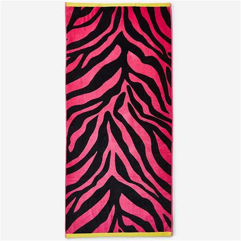 Jumbo Zebra Print 100 Cotton Beach Towel Ideal