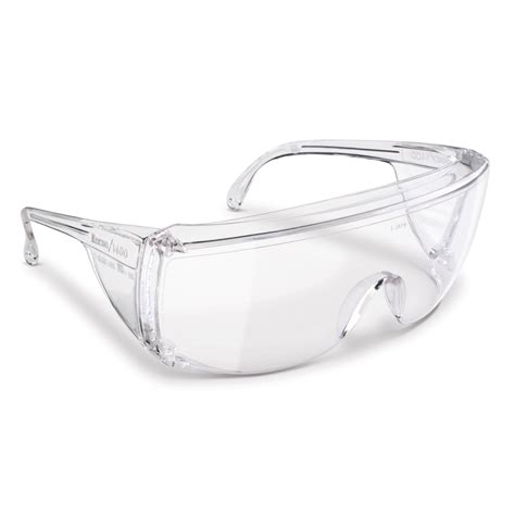 clear encon 1400 safety glasses 3 pack practicon dental supplies