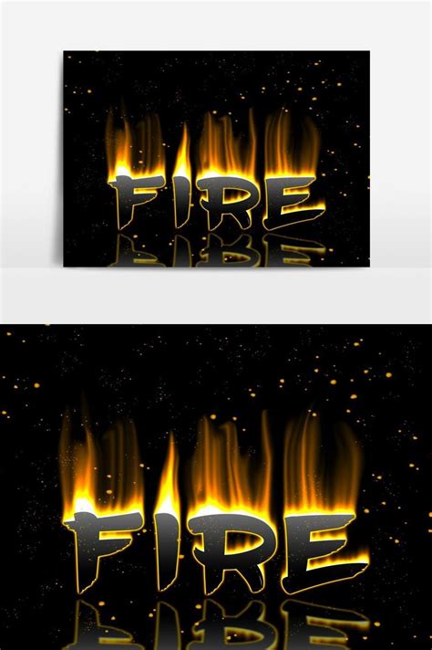 Fire Text Images Free Psd Templatespng And Vector Download