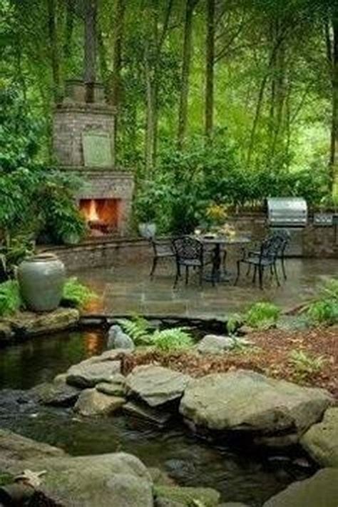 39 The Best Backyard Fireplace Design That You Must Have In 2020 Backyard Backyard