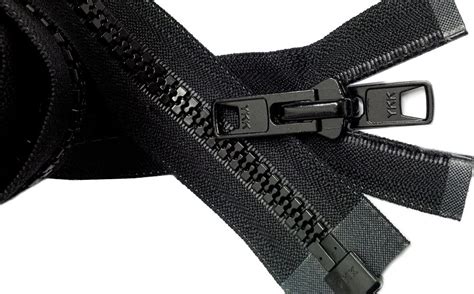 Zipperstop Wholesale Ykk Bimini Top 10 Black Marine Double Pull Zipper