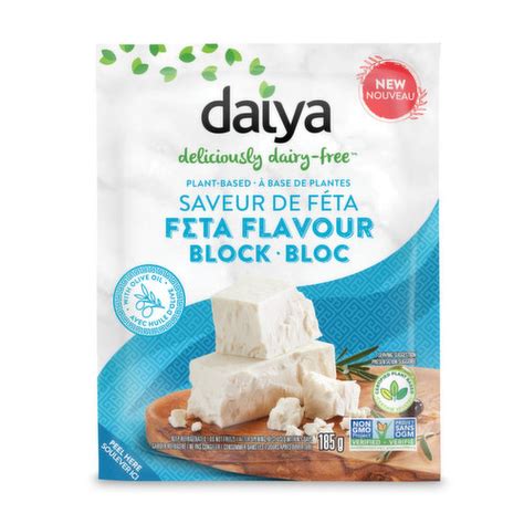 Daiya Dairy Free Feta Flavour Vegan Cheese Block Choices Markets