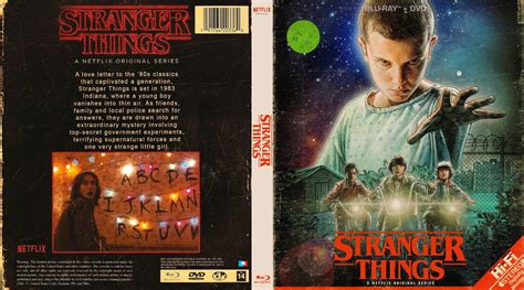 Stranger Things Season 1 Netflix Bluray Cover | Coverflix - DVD And Bluray Covers for Netflix 