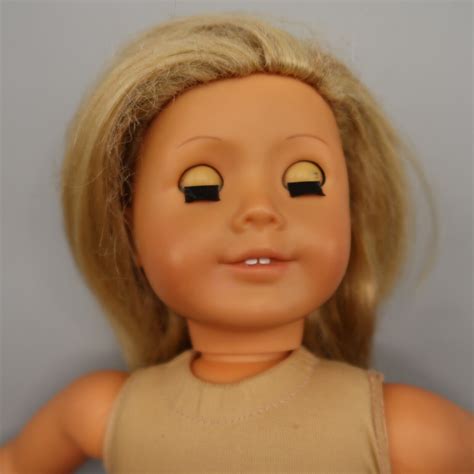 Vintage American Girl Pleasant Company 18” Doll Blonde Hair Brown Eyes Ebay