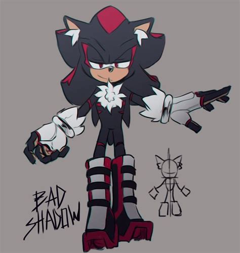 Bad Shadow In 2021 Sonic And Shadow Shadow The Hedgehog Sonic Fan Art