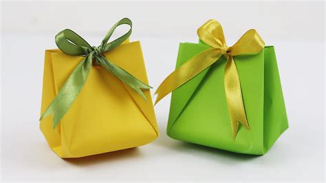 How To Make Paper T Bag Origami Paper T Bag Tutorial Diy Paper Handbag