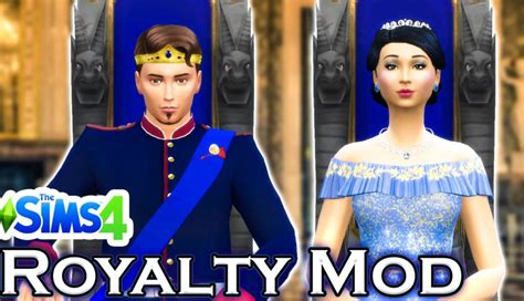 Скачать The Sims 4 Royalty Мод Геймплей