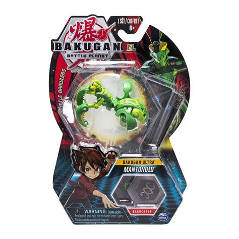 Bakugan Starter Pack 3 Pack Darkus Mantonoid Collectible Transforming