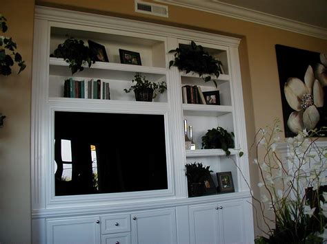 But what if you don't wanna have to look up to watch tv? Custom built TV Cabinet with shelves http ...