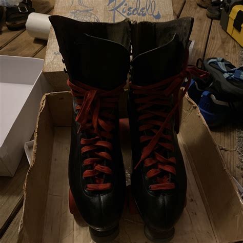 Men Sz 11 Roller Skates Boots Riedell Super Deluxe W Douglas Snyder