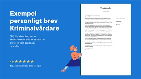 Exempel på personligt brev Kriminalvårdare och experttips gratis