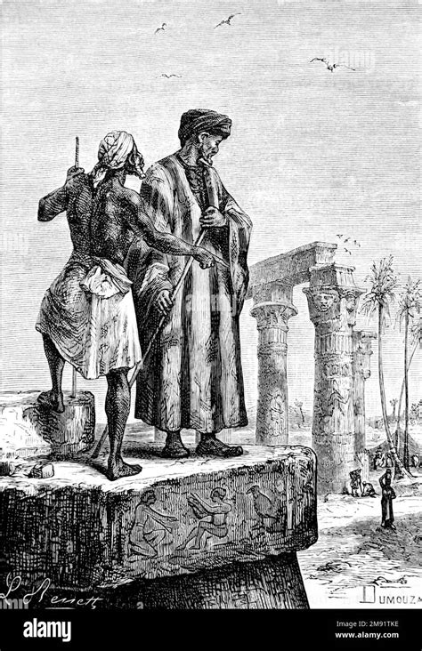 Ibn Battuta Sur La Droite Illustration De Lérudit Et Explorateur