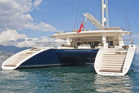 Yacht Charter Aboard Worlds Largest Catamaran Hemisphere As Prize In
