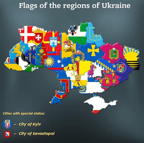 Flags Of The Regions Of Ukraine 🇺🇦 Region Flag Ukraine