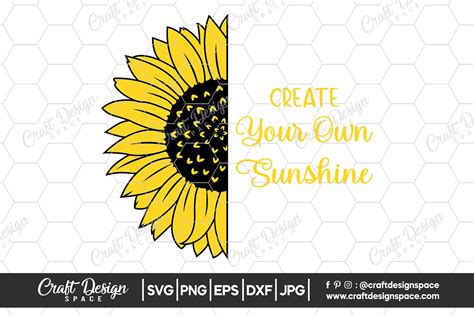 Free Realistic Sunflower Svg SVG PNG EPS DXF File - Free SVG Files