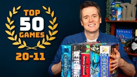 Top 50 Board Games Of All Time 20 11 Youtube