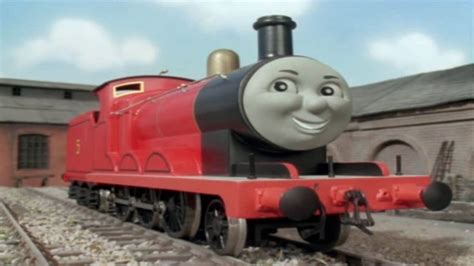 Thomas And Friends James Red Engine Face