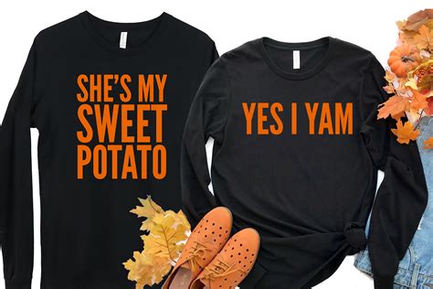 Shes My Sweet Potato Yes I Yam Shirts Couples Shirts Etsy