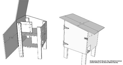 Feral Cat Shelter Plans Animal Welfare Society Aws