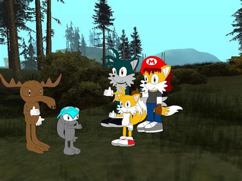 Tails Matthew And Merrick And Rocky And Bullwinkle By Yrt9401 On Deviantart