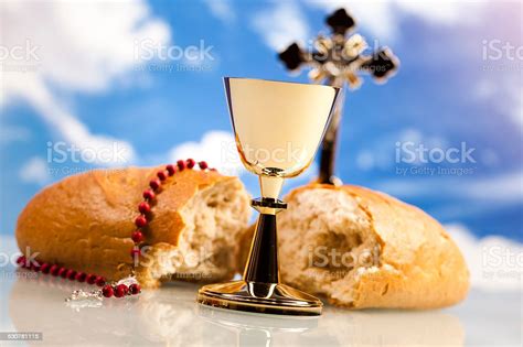 Holy Communion Stock Photo Download Image Now Bible Book Bread