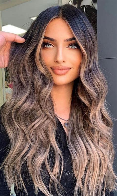 30 Hair Colour Trends To Try In 2023 Brown Hair With Beige Blonde