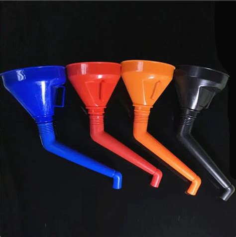 Plastic Flexible Extention Bend Tube Oil Funnel Motorcycle Car Oil Fuel