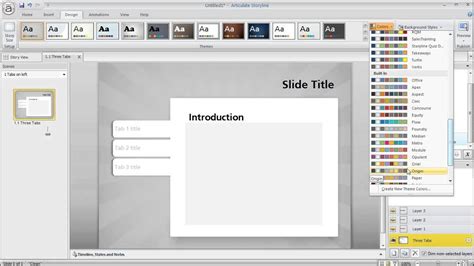 Articulate Storyline Tutorial How To Use And Customize Simple Tabs