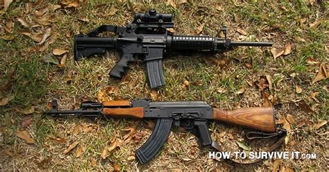 Reality Exposed Ak47 Vs M16 Who Will Break Concrete Block Pak Guns