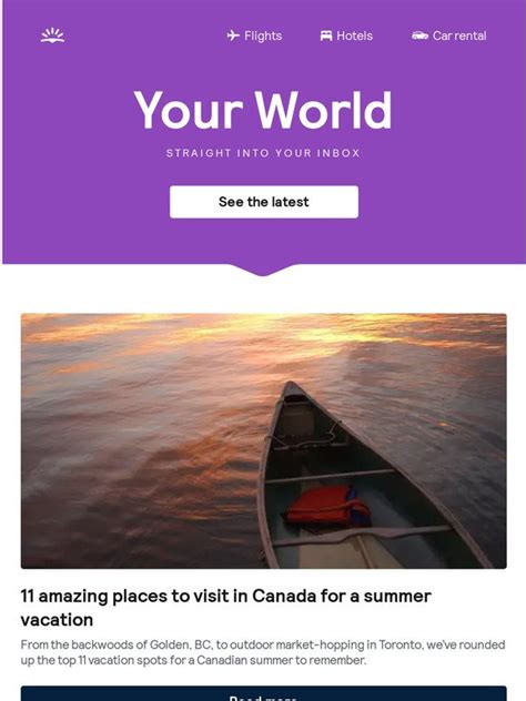 Skyscanner Canada 11 Amazing Places To Visit In Canada For A Summer