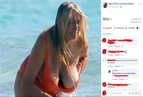 Mara Venier Incidente Sexy Fuori Di Seno La Foto Da Bollino Rosso