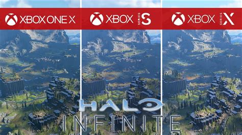 Halo Infinite Campaign Comparison Xbox Series X Vs Xbox Series S Vs